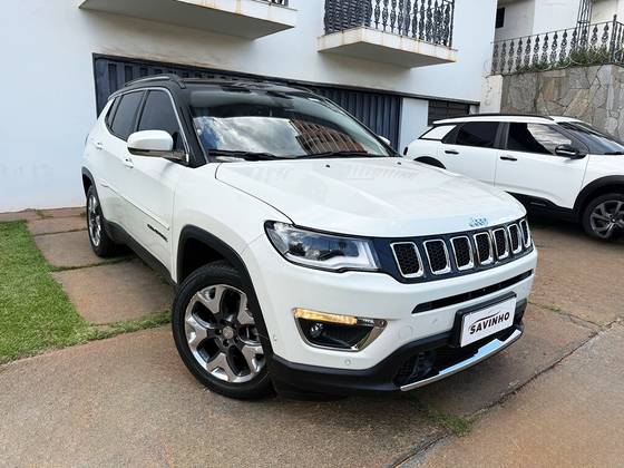 JEEP COMPASS 2.0 16V FLEX LIMITED AUTOMÁTICO JEEP COMPASS 2.0 16V FLEX LIMITED AUTOMÁTICO